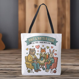 Bolsa e Tote para Projetos de Tricô