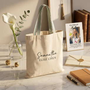 Bolsa Feminina Minimalista Tote Bege Rosa