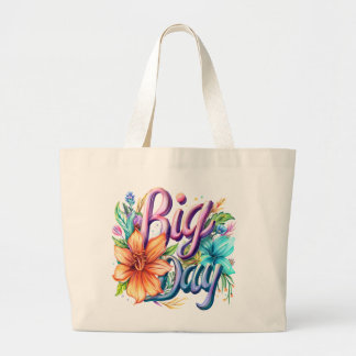 Bolsa Floral do Grande Dia - Natural, Elegante e E