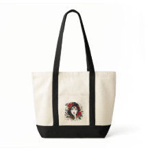 Bolsa Floral Elegante Boho - Tote