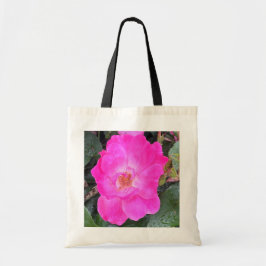 bolsa Floral Roxo-Cinzento