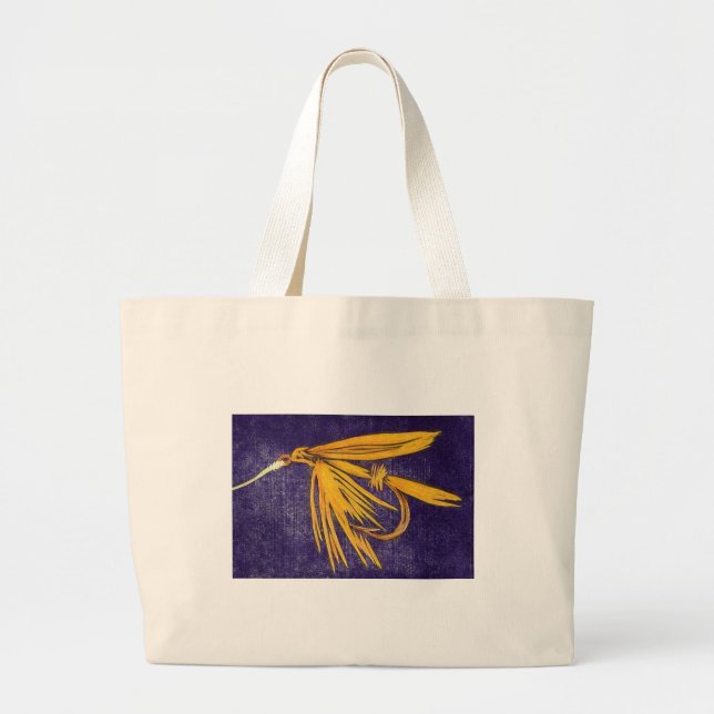 bolsa "Grande Amarelo" Wet Fly (Frente)