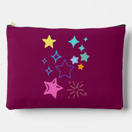 Bolsa Grande de Acessórios Estrelas