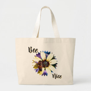 Bolsa Grande Tote Abelha Simpática