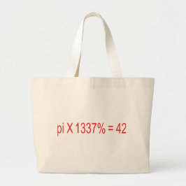 Bolsa Grande Tote pi X 1337% = 42