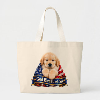 Bolsa Grande Tote USA 250º Aniversário Retriever D