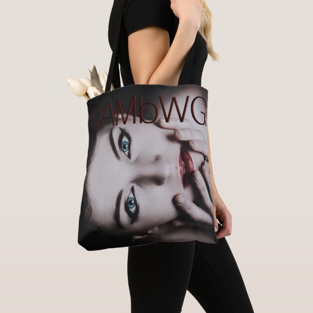Bolsa HAMBWG - Modelo Face Tote (Close Up)