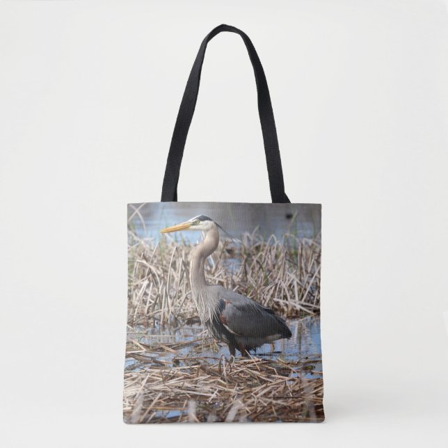 Bolsa Heron Azul excelente (Frente)
