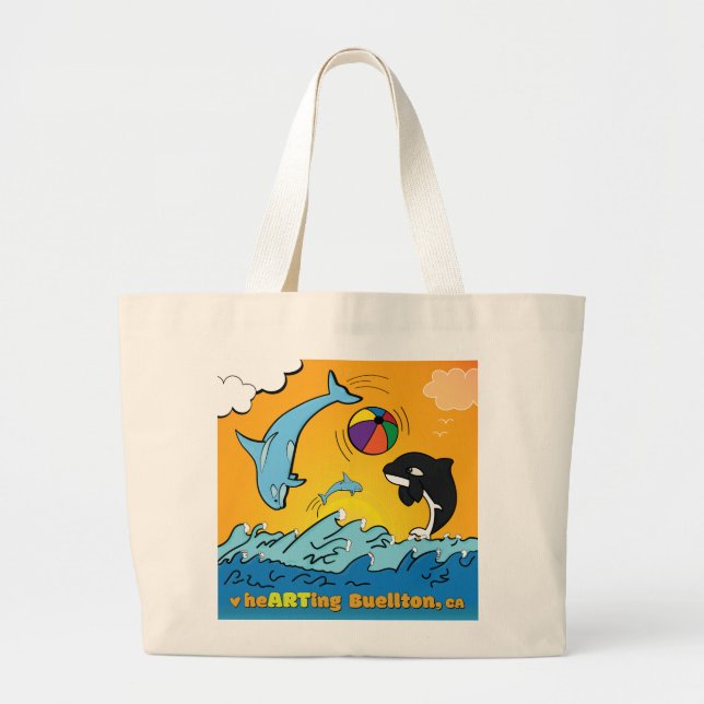 Bolsa - Jogo de Cetáceos - Buellton.Art (Frente)