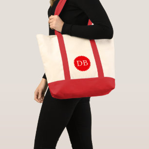 Bolsa Jumbo Tote Inicial Personalizada