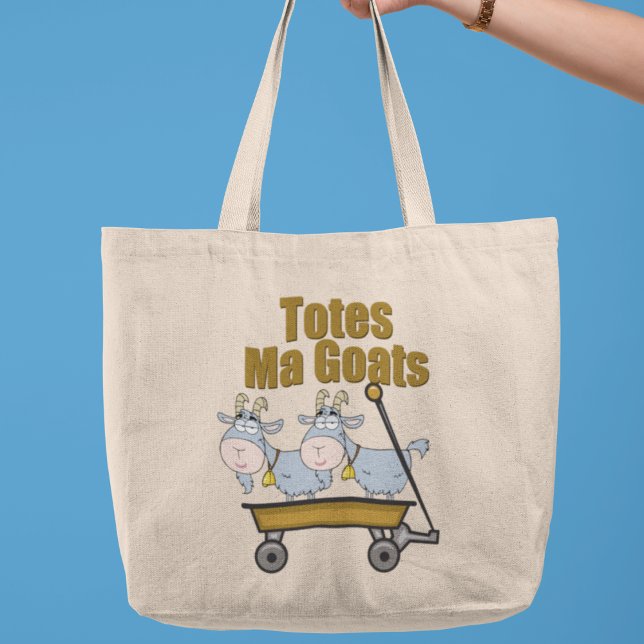Bolsa Mãe Goats Engraçado Tote Bag (Criador carregado)