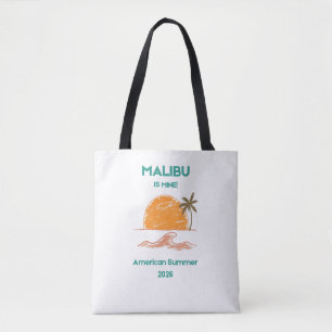 Bolsa Malibu Califórnia Luxo Ombro Tote