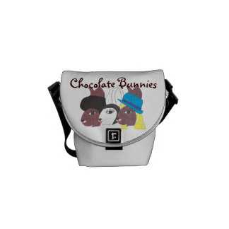 Bolsa mensageiro chique de CBunnies w do trio do