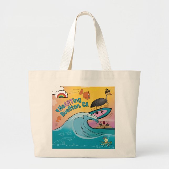 Bolsa - Onda de surf - Buellton.Art (Frente)