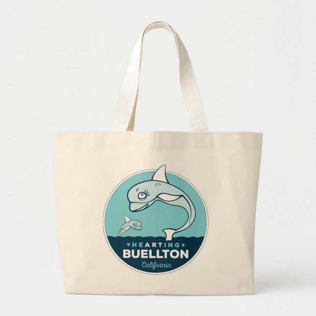 Bolsa - Ondas de gelatina - Buellton.Art (Frente)