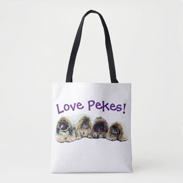 Bolsa Pekingese, incluindo os Peke-Ends! (Frente)