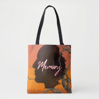 Bolsa Personalizada de Tote Silhueta Artística Mem