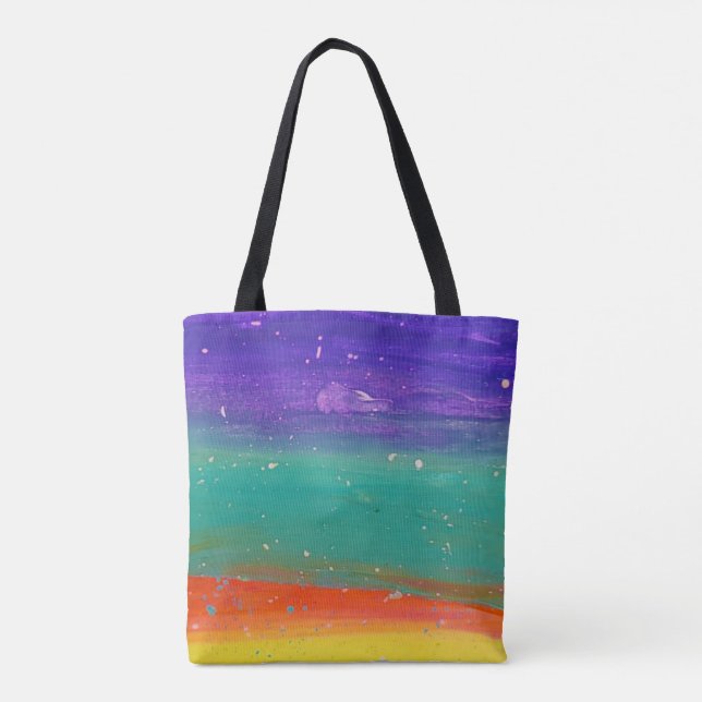 Bolsa - Pintura por Sunset (Verso)