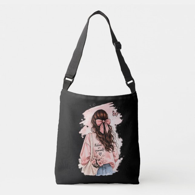 bolsa preta tote (Frente)