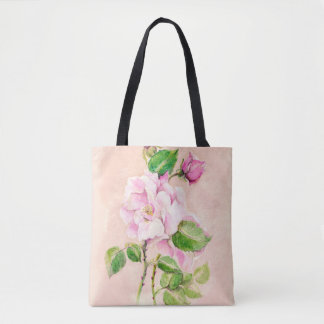 Bolsa Rosa de Aquarela
