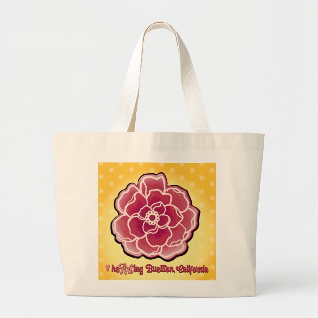 Bolsa - Rosas Pop - Buellton.Art (Frente)