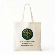 Bolsa simples do logotipo de alcance Blackbriar