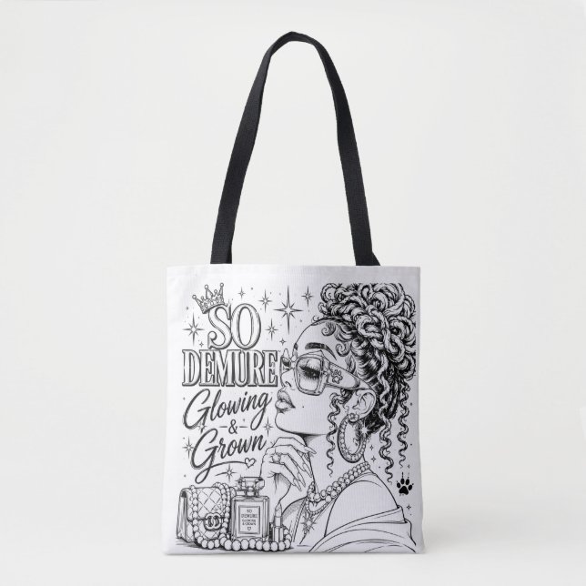 Bolsa So Demure™ DIY Tote (Frente)