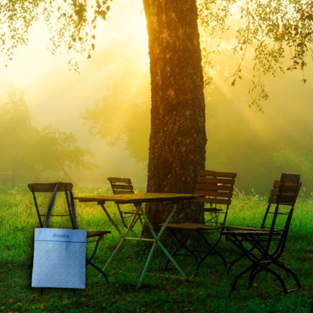 Bolsa Tote С ute Blueberry padrão (Criador carregado)