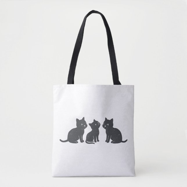 BOLSA TOTE ねこ（１） (Frente)