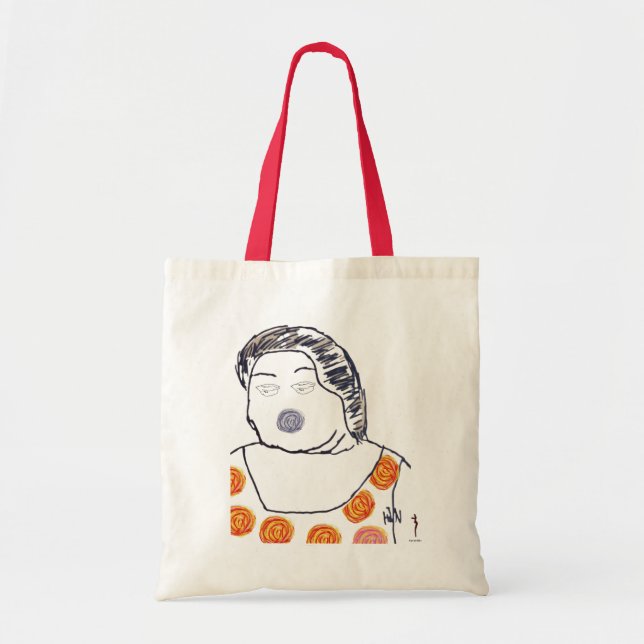 BOLSA TOTE マーシャとマグロ寿司 (Frente)