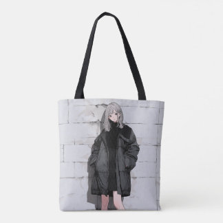 Bolsa Tote リバーシブル・トートバック|寿司娘 GenerativeAI