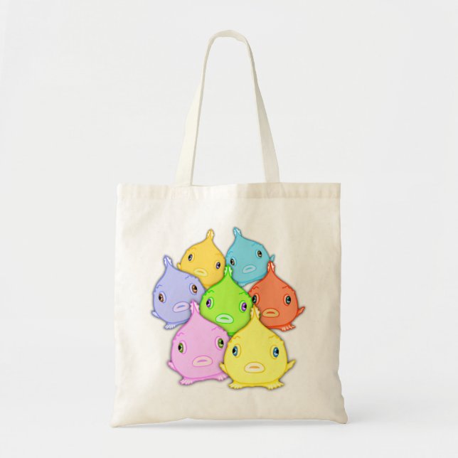 BOLSA TOTE 団子状態のダンゴウオたち (Frente)