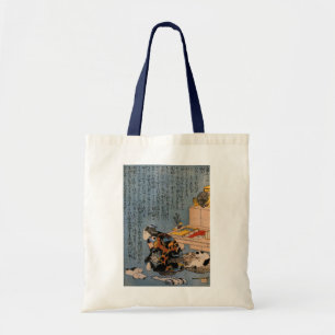 Bolsa Tote 猫好きな絵師の自画像, pintor que gosta d