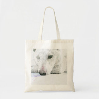 BOLSA TOTE 白柴のバッグ