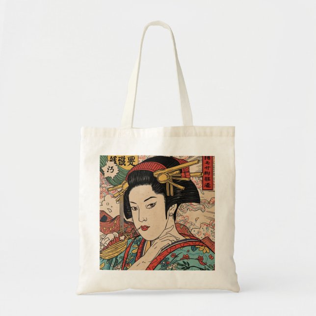 BOLSA TOTE 美人画・アバンギャルド江戸絵巻 (Frente)