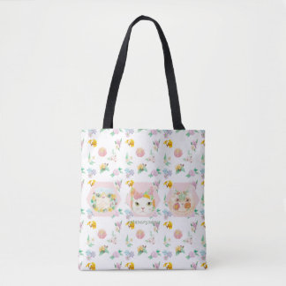 Bolsa Tote 葩猫(flower cat/gato de flor)