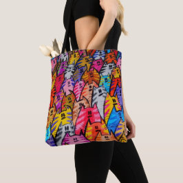 Bolsa Tote 0102 - Sacola dos gatos