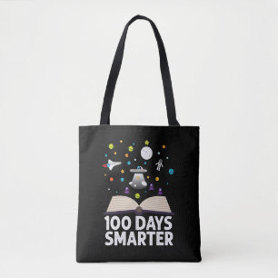 Bolsa Tote 100º Dia De Escola 100 Dias Livros Mais Inteligent
