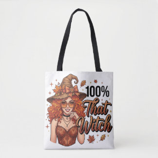Bolsa Tote 100% Aquela Bruxa