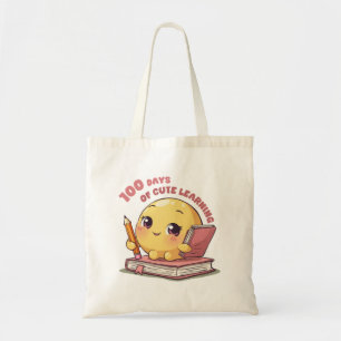 Bolsa Tote 100 dias de aprendizado bonito