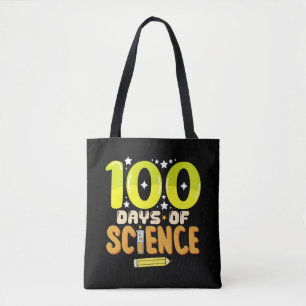 Bolsa Tote 100 Dias de Ciência Professor do 100º Dia de Escol