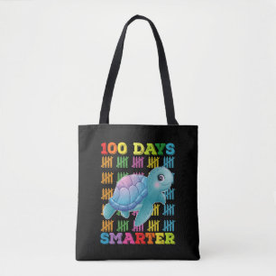 Bolsa Tote 100 Dias De Tartaruga Mais Inteligente 100.º Dia D