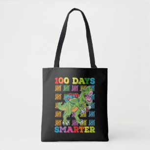 Bolsa Tote 100 Dias Mais Inteligentes T Rex Dinossaur 100.