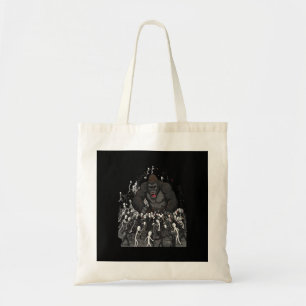 Bolsa Tote 100 Homens vs 1 Gorila, Presente para Ele, Debate