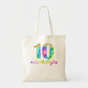 Bolsa Tote 10th Birthday Gift Double Digits Girls Ten T Shirt