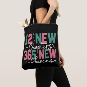 Bolsa Tote 12 Novos Capítulos 365 Novas Chances Inspirador