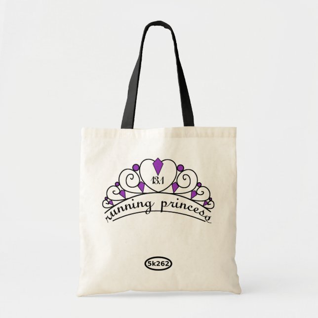 Bolsa Tote 13,1 Princesa Running (roxa) (Frente)