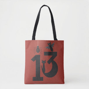 Bolsa Tote #13 afortunado