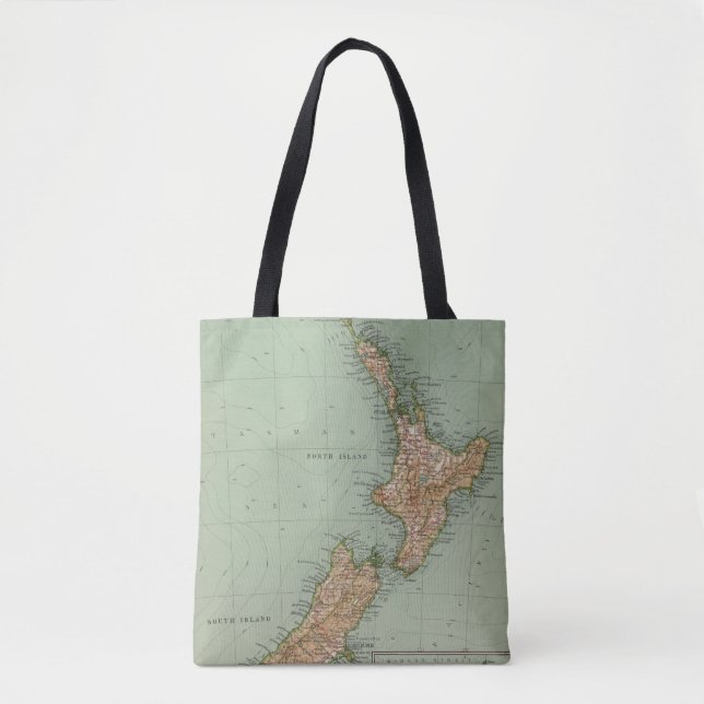 Bolsa Tote 169 Nova Zelândia, Havaí, Tasmânia (Frente)