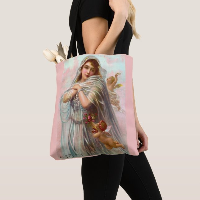 Bolsa Tote 1891 Edouard Bisson The Fiancée (Close Up)